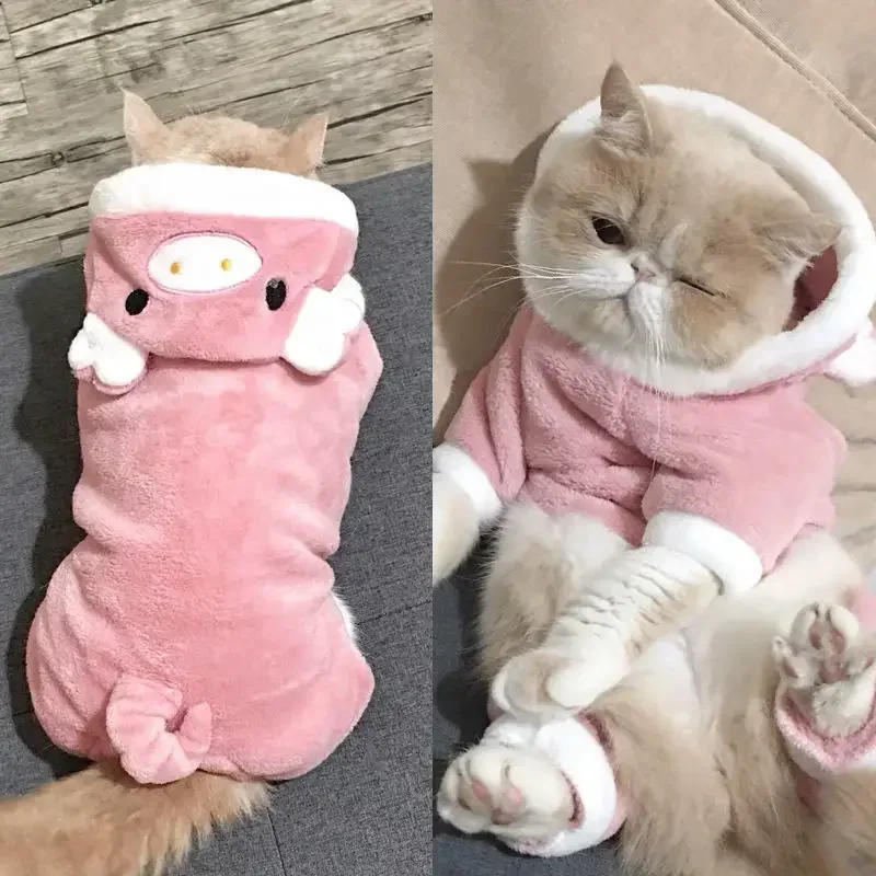 Pijama Disfraz de Animalito para Perro con Capucha - Imagen 5