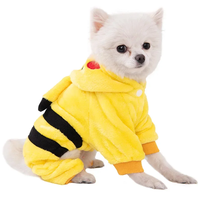 Pijama Disfraz de Animalito para Perro con Capucha - Imagen 10